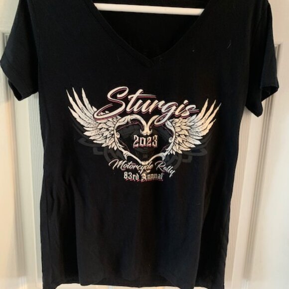 WOMENS STURGIS BIKE V TEE - Picture 3 of 5
